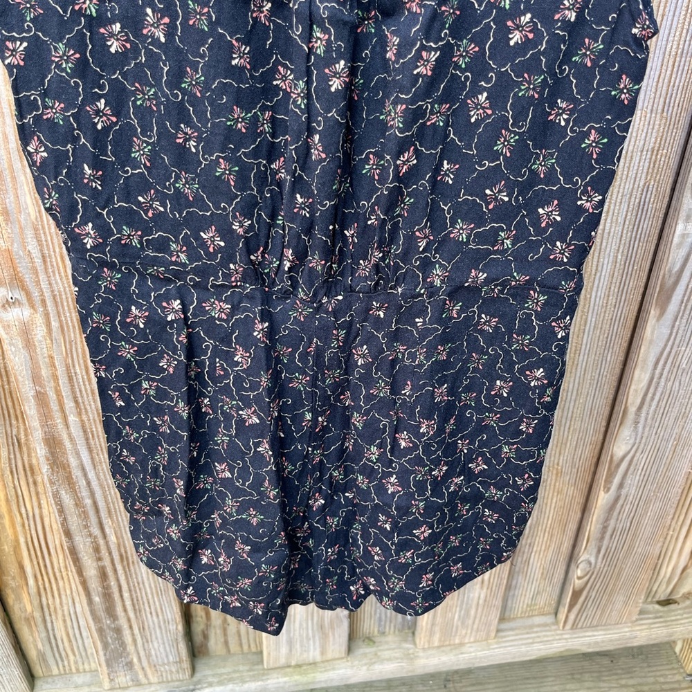 Free People Debby Dot Black Shorts Romper Size XS - Picture 9 of 10